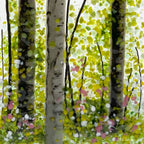 Tealight - Tall Summer Woodland