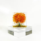 Small Tealight - Autumn Tree