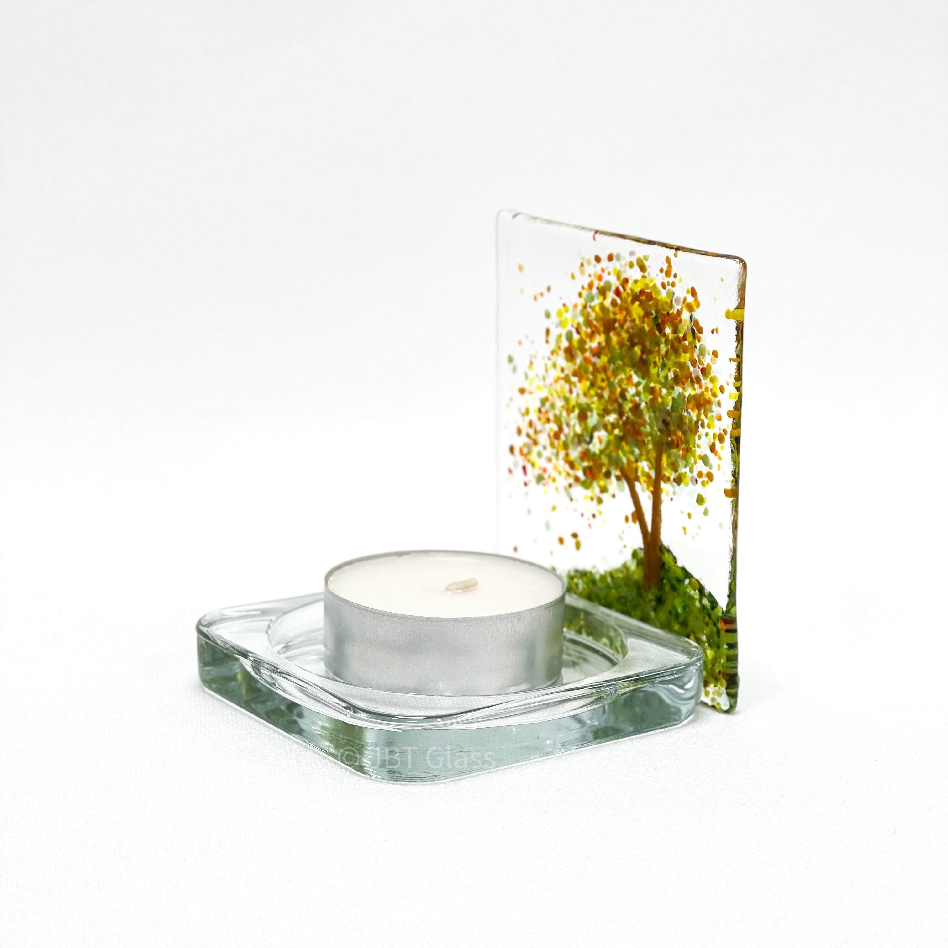 Tea Light - Candle Display - Autumn Tree