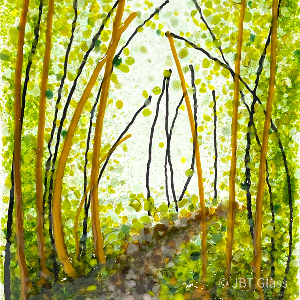 Tea Light - Candle Display - A Walk in the Woods