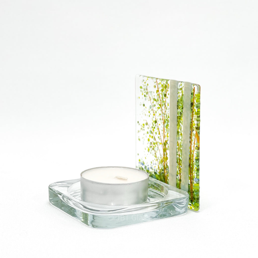 Tea Light - Candle Display - Bluebell Woods