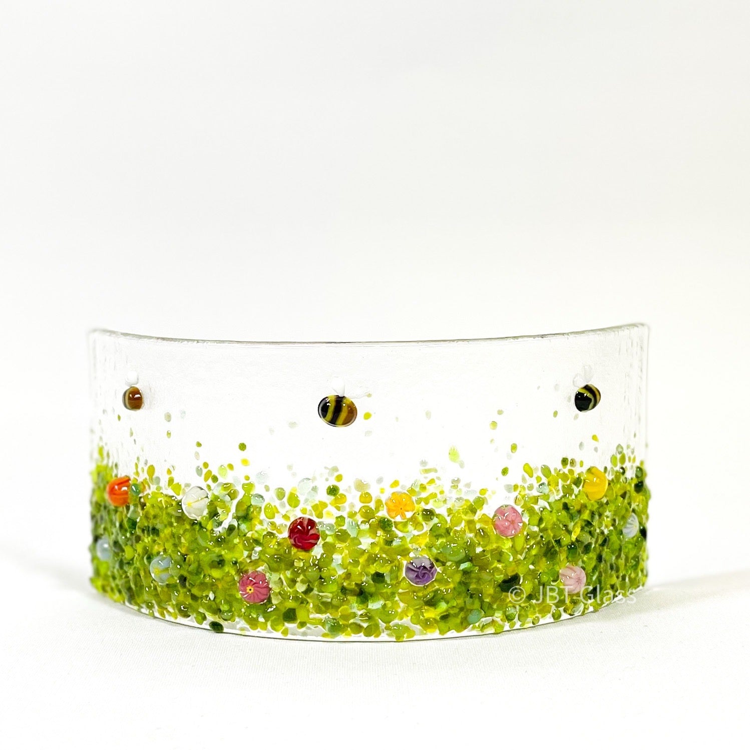 Small Narrow Glass Arch - Bees