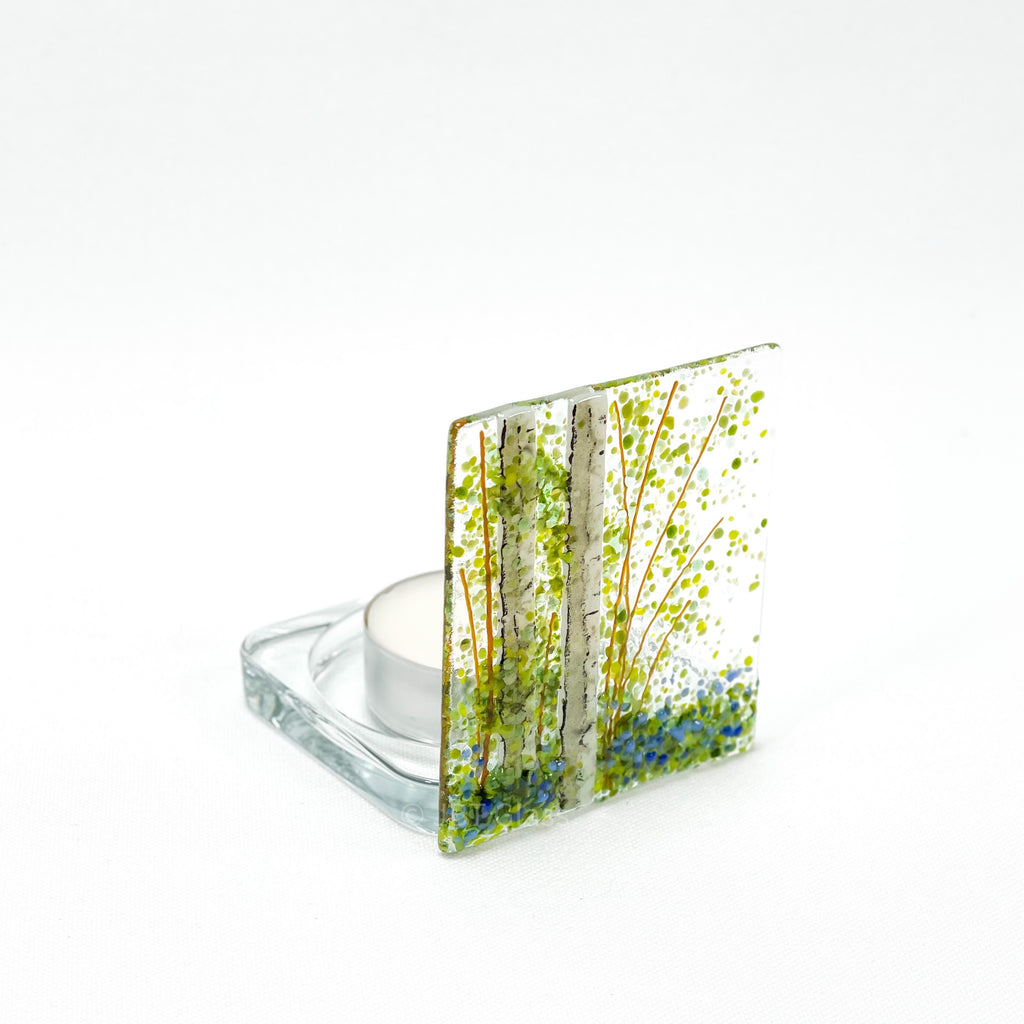 Tea Light - Candle Display - Bluebell Woods