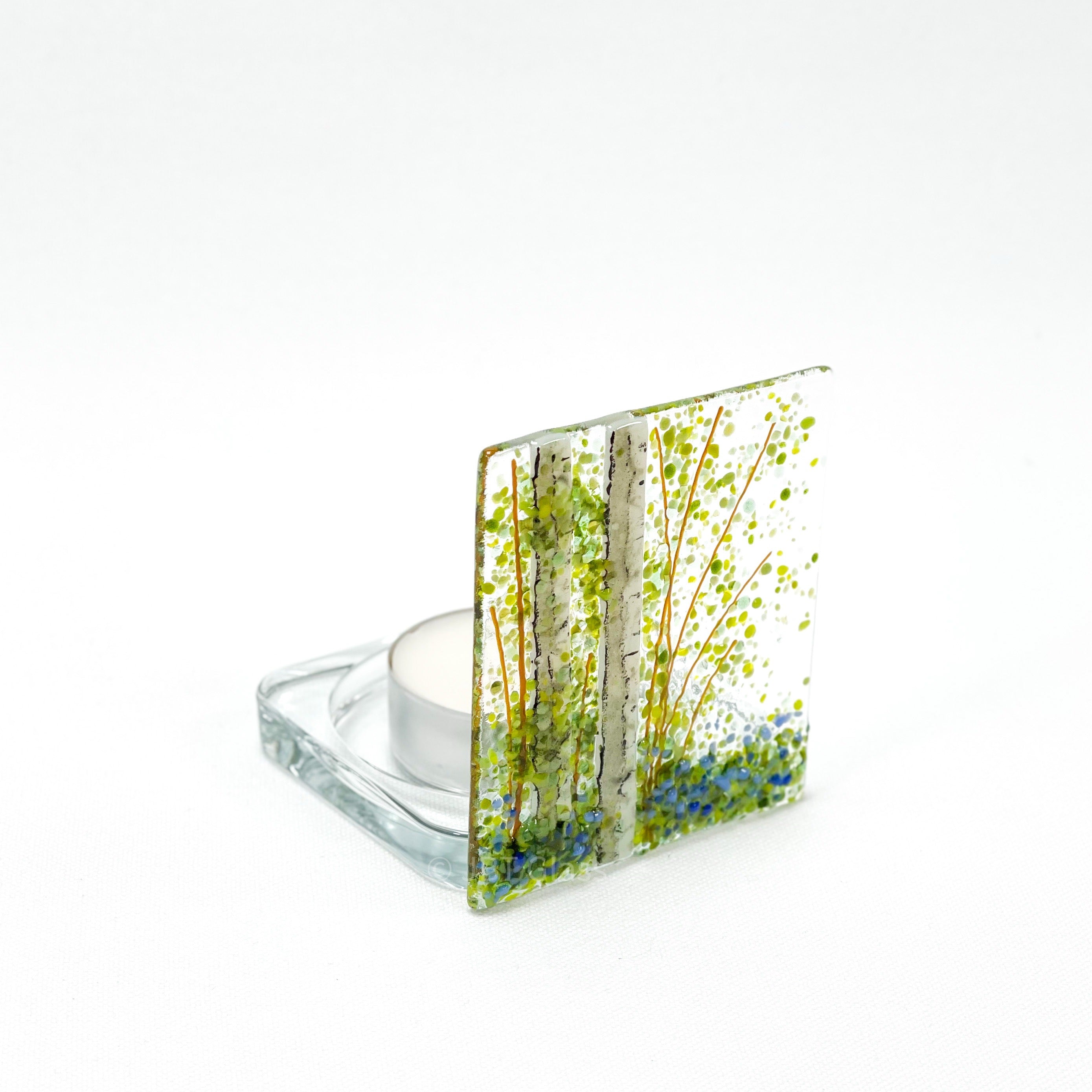 Tea Light - Candle Display - Bluebell Woods