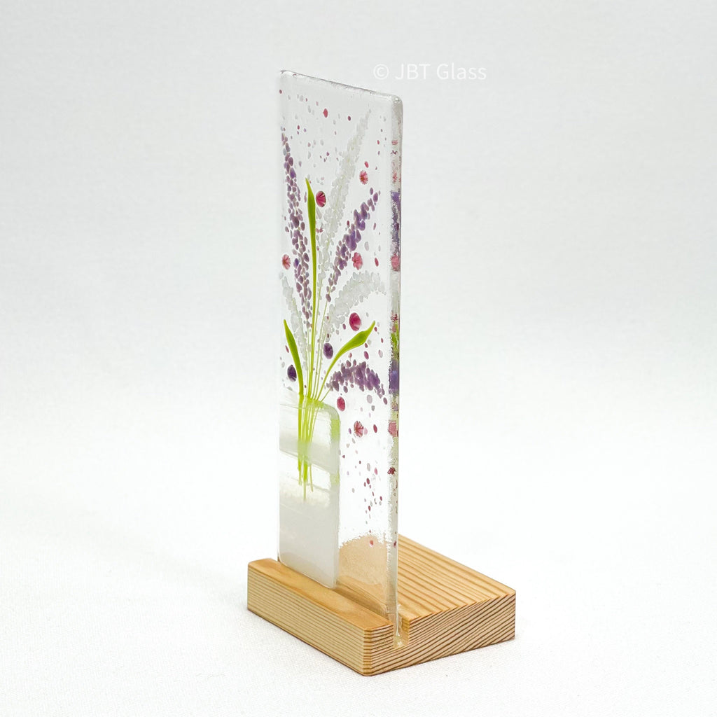 Glass Screen Flowers - Medium Plinth
