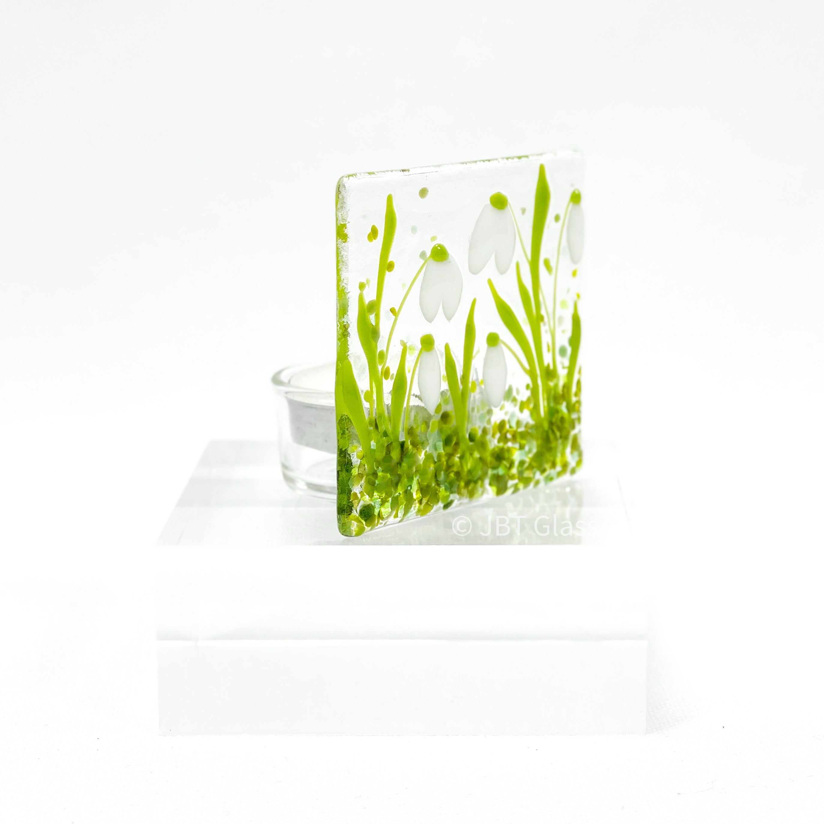 Small Tealight - Snowdrops