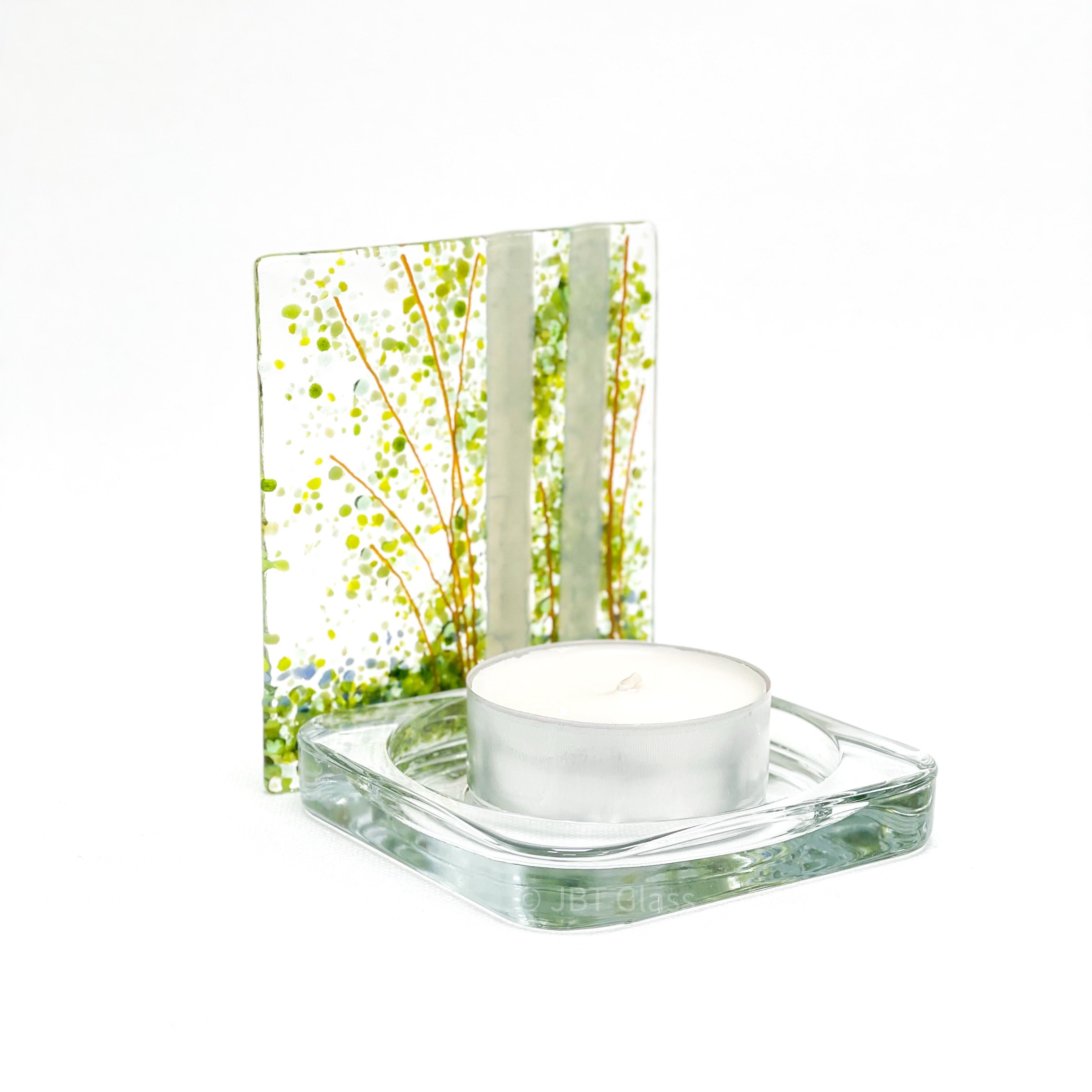 Tea Light - Candle Display - Bluebell Woods