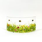 Small Narrow Glass Arch - Bees