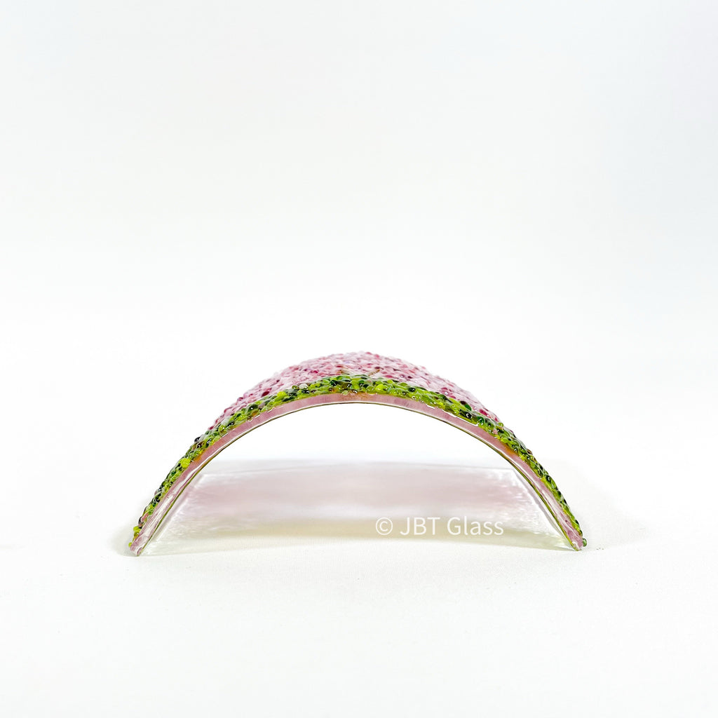 Glass Screen - Fused Glass Cherry Blossom Trees