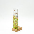 Bee Meadow in Small Oak Plinth