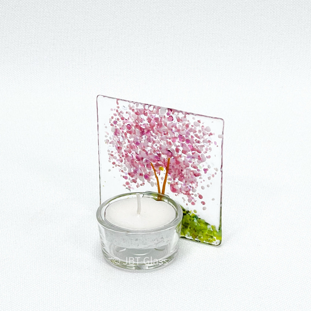 Small Tealight - Cherry Blossom Tree