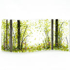 Summer Woodland Wave Glass Screen