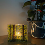 Tea Light - Candle Display - Silver Birch Forest