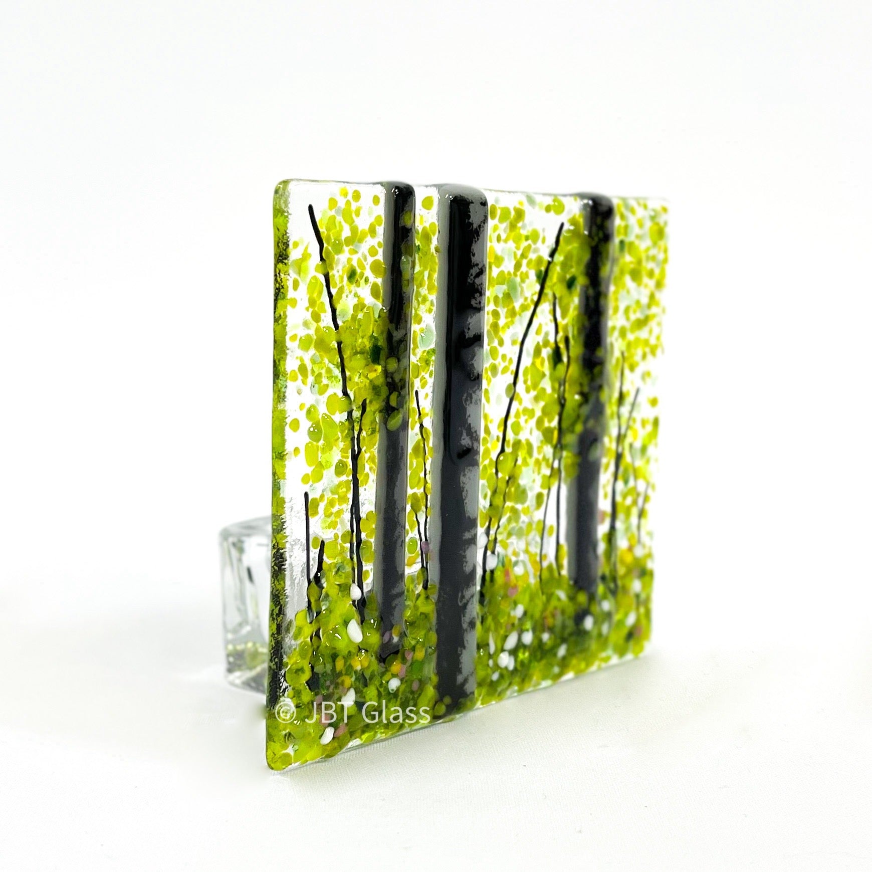 Tea Light - Candle Display - Silver Birch Forest