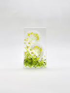 Tea Light - Candle Display - White Dill Flower