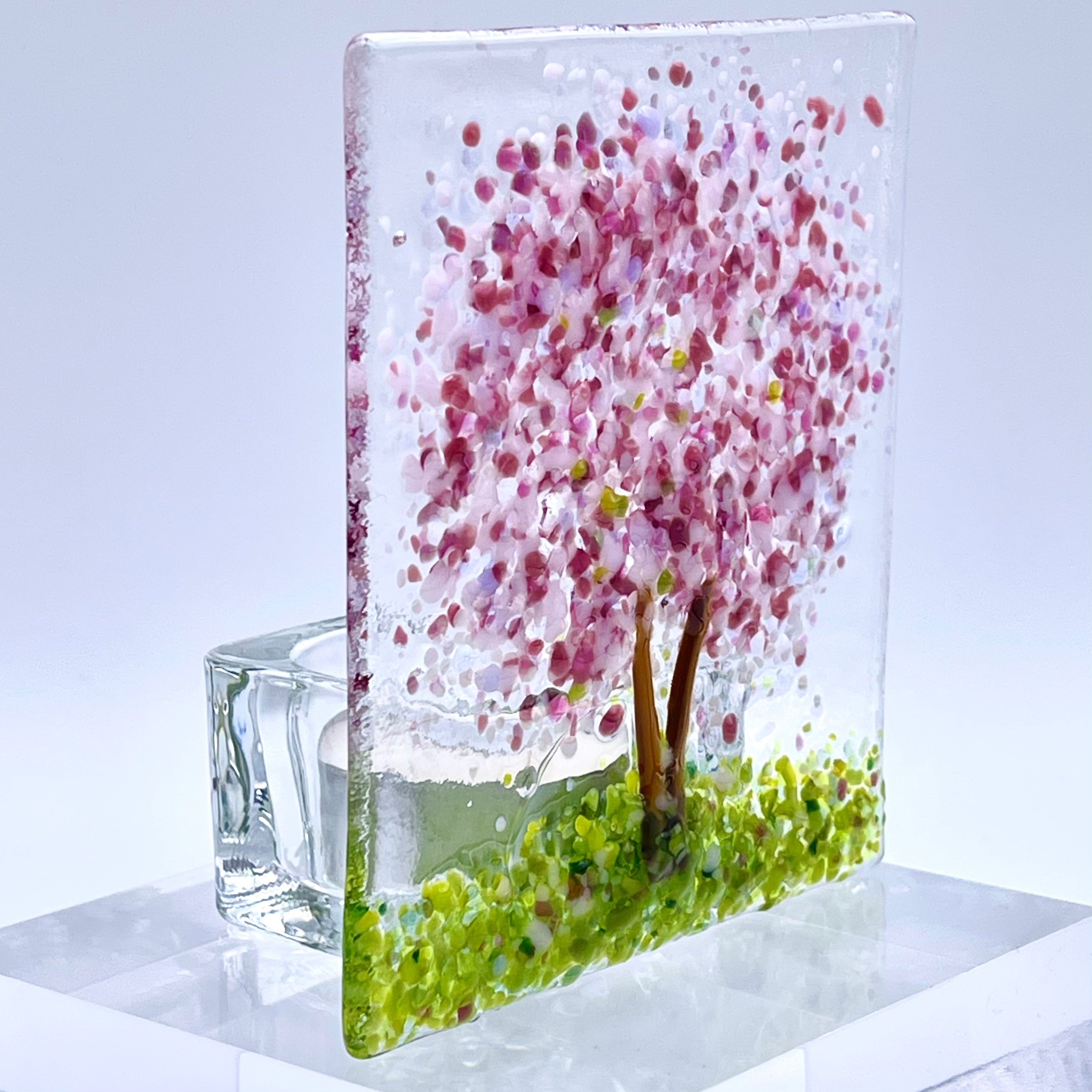 Tea Light - Candle Display - Cherry Blossom Tree